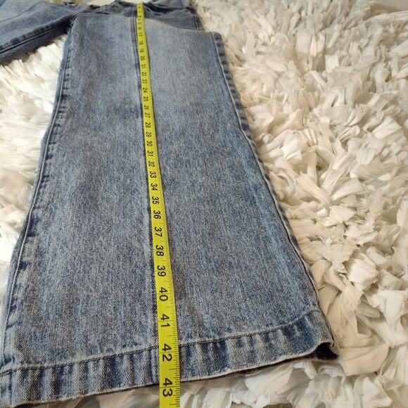 KANCAN JEANS HIGH RISE WIDE LEG WOMEN'S SIZE 11 / 29 RELAXED BAGGY MEDIUM WASH - Picture 16 of 17